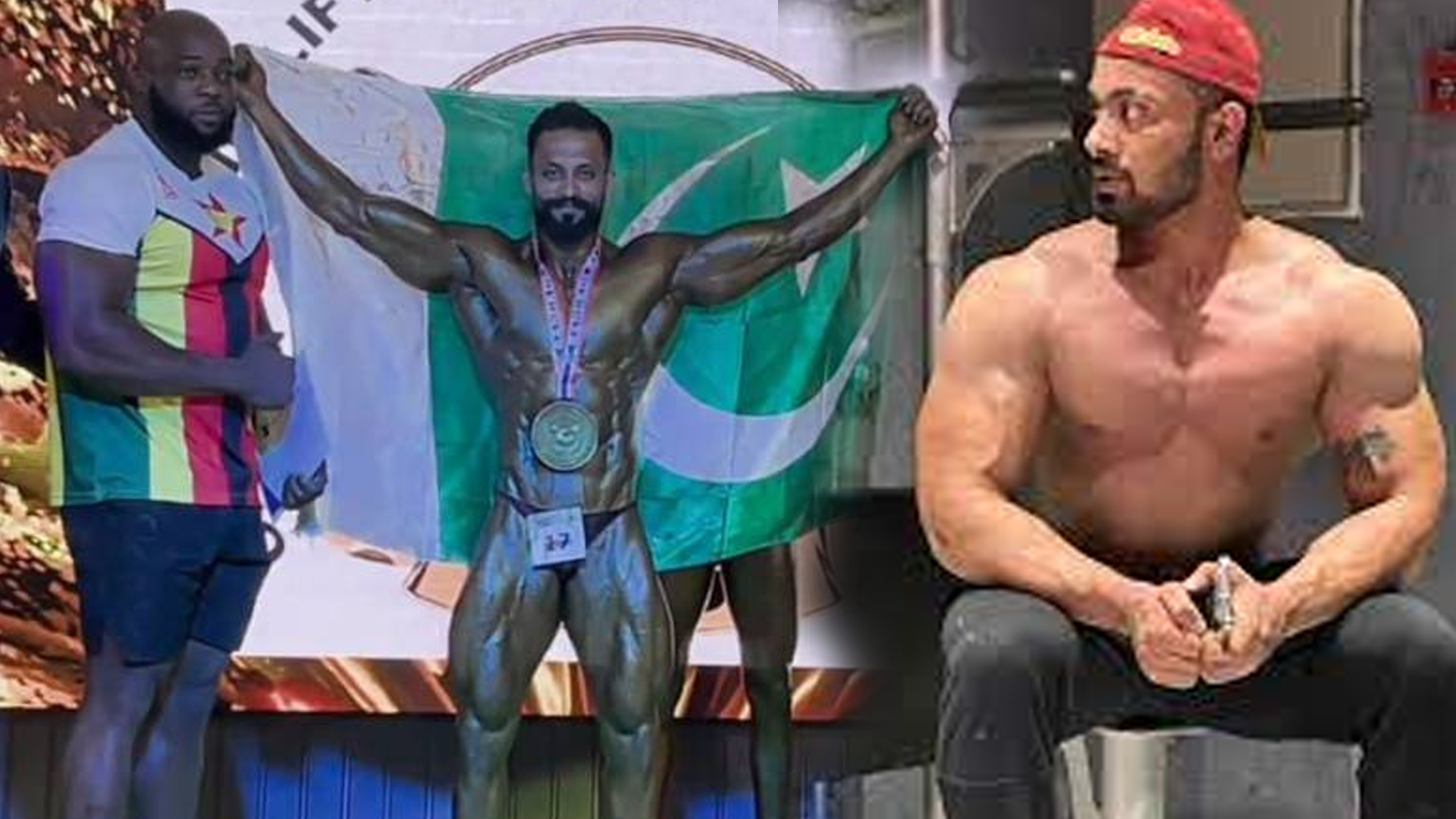 پاکستانی باڈی بلڈر شہروز خان عالمی اسٹیج پرقومی پرچم بلند کرنے میں کامیاب، گولڈ میڈل جیت لیا