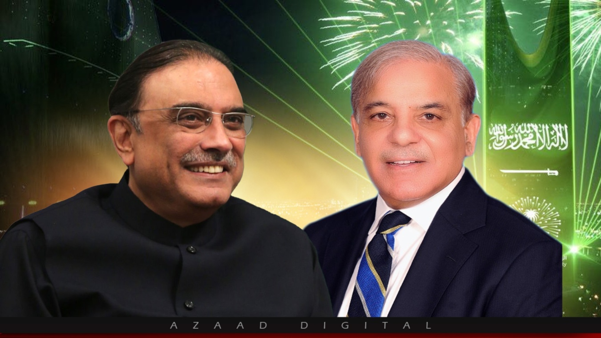 وزیراعظم اور صدر پاکستان کیجانب سے سعودی عرب کے قومی دن پر مبارکباد