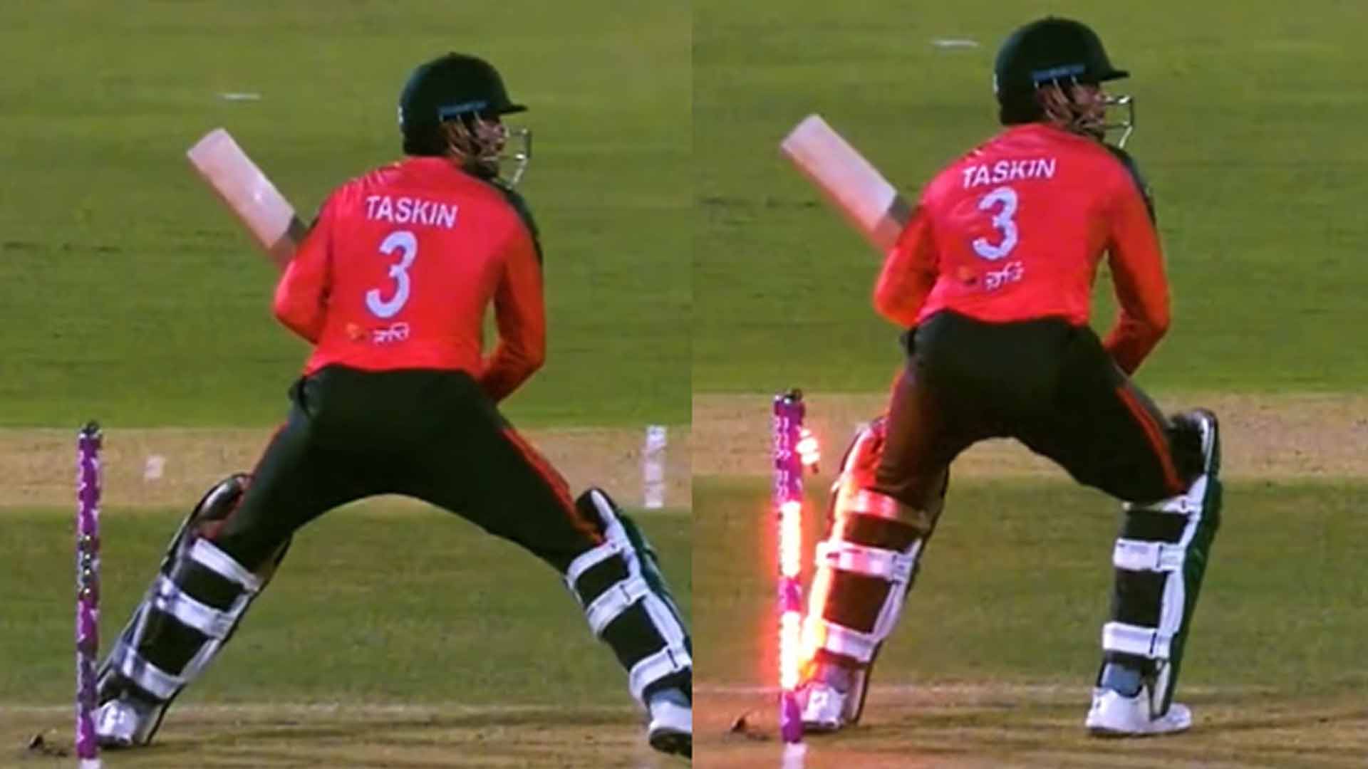 کرکٹ میں انوکھا واقعہ،  بیٹسمین نے ایک ہی گیند پر چھکا بھی لگایا اور آؤٹ بھی ہوگئے