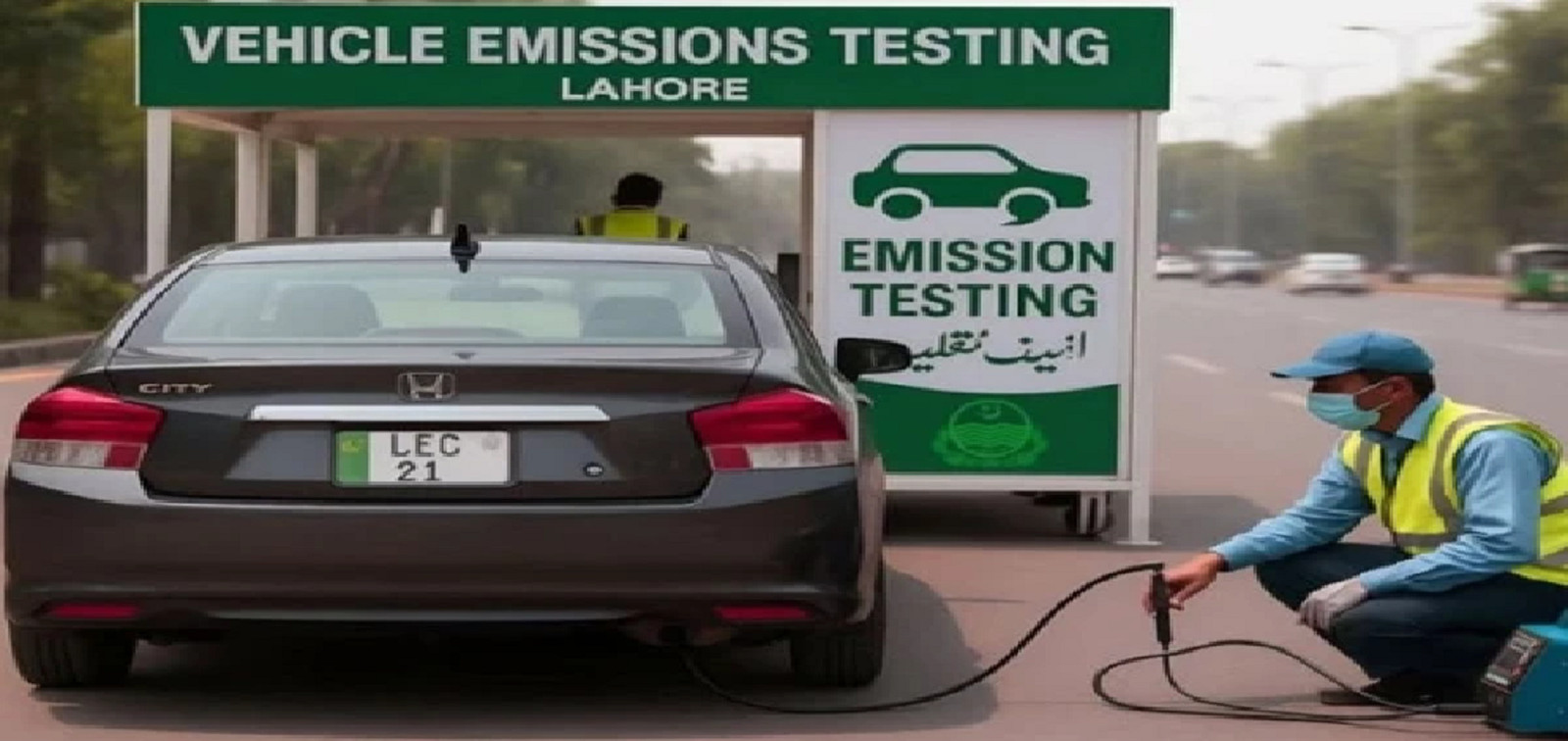 پنجاب میں بغیر گرین اسٹیکر گاڑیاں فوری طور پر بند کرنے کا فیصلہ