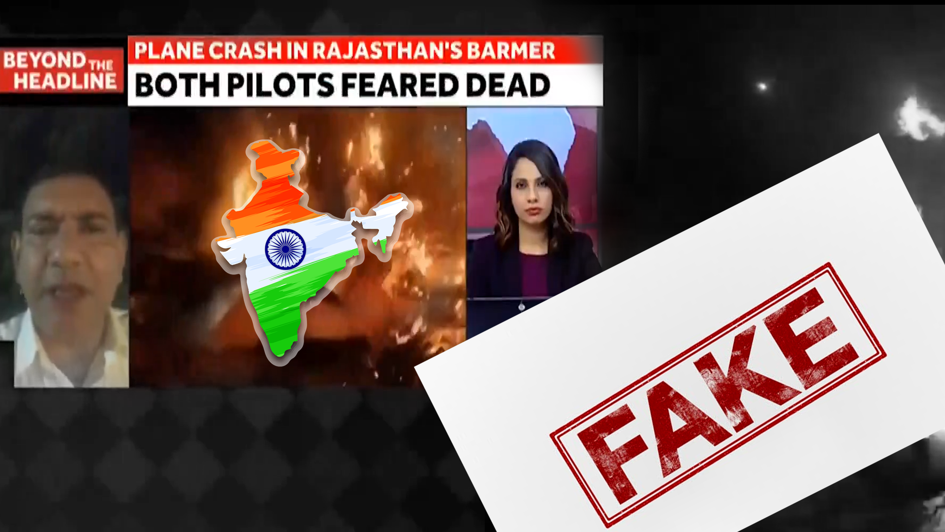 سوشل میڈیا پر پاکستانی طیارے کو مار گرائے جانے کی جعلی ویڈیو، آزاد فیکٹ چیک نے بھارت کے ایکس ہینڈلز کی گمراہ کن مہم بے نقاب کر دی