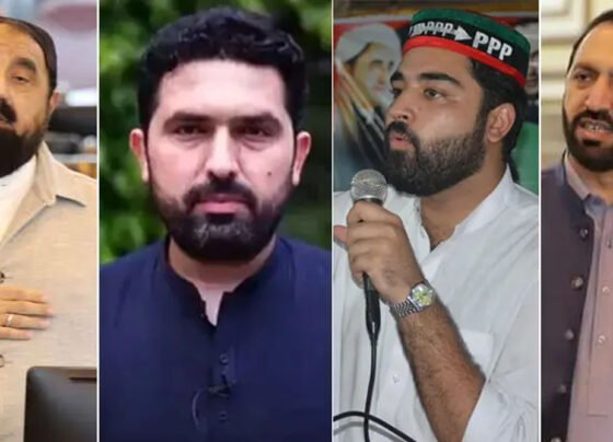 Four candidates entered the fray for the post of Chief Minister