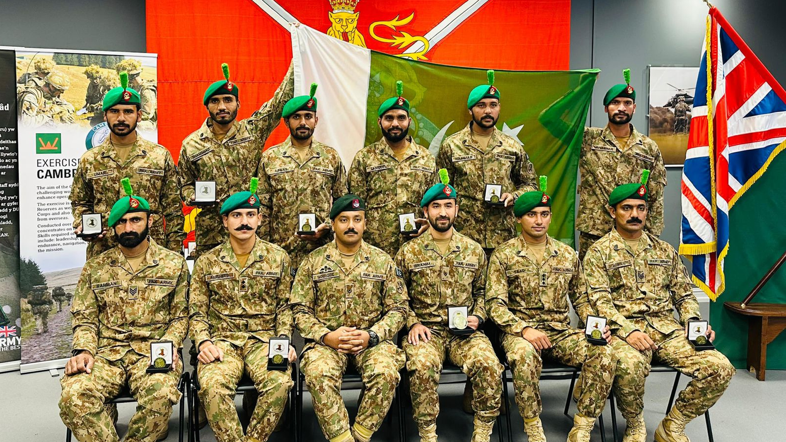 پاکستان آرمی کا پیشہ ورانہ مہارت میں بڑا اعزاز، کیمبرین پٹرول 2025 میں گولڈ میڈل جیت لیا