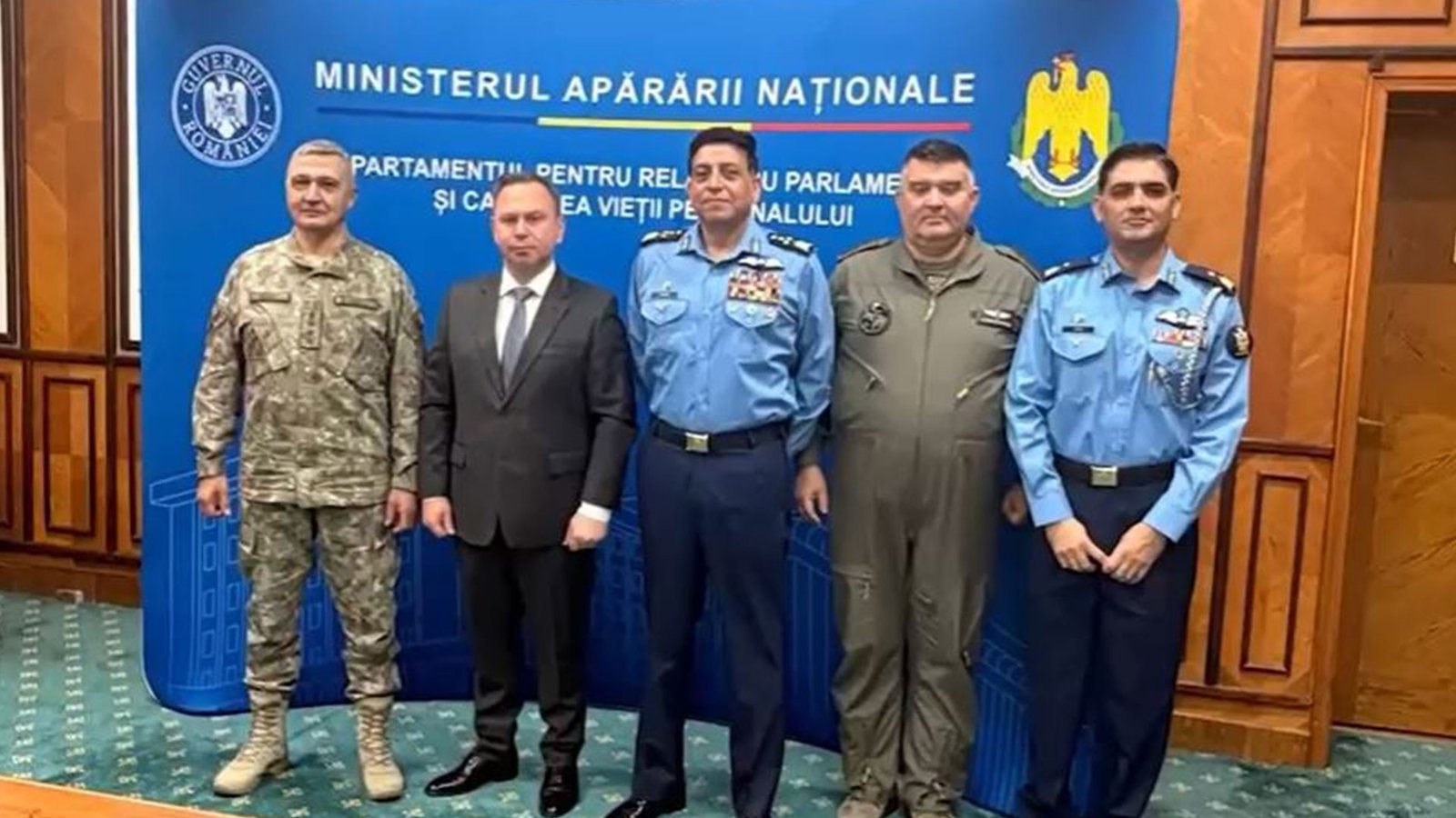 سربراہ پاک فضائیہ ظہیر احمد بابر سدھو کا دورۂ رومانیہ، دوطرفہ دفاعی تعاون کے فروغ پر اتفاق