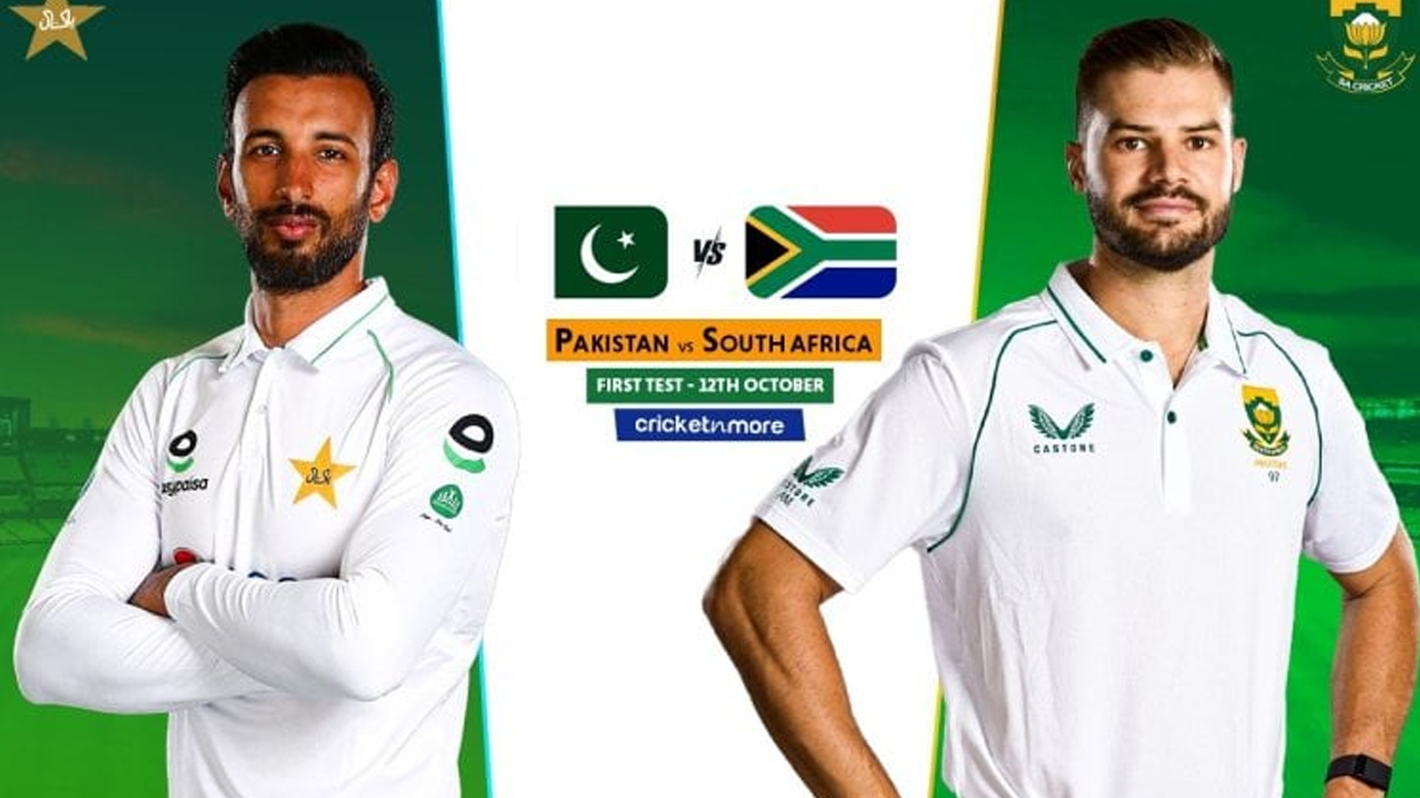 پاکستان کو جنوبی افریقا پر 145 رنز کی برتری، تیسرے دن کا کھیل، دوسری اننگز میں 2 وکٹیں گنوا دیں، مقابلہ جاری