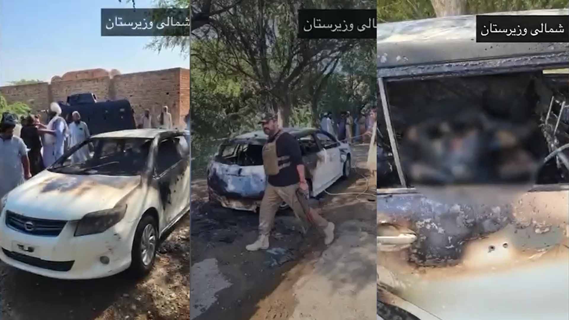 شمالی وزیرستان: فتنہ الخوارج کی درندگی، بھتہ نہ دینے پر 6 افراد کو گاڑی میں جلا دیا
