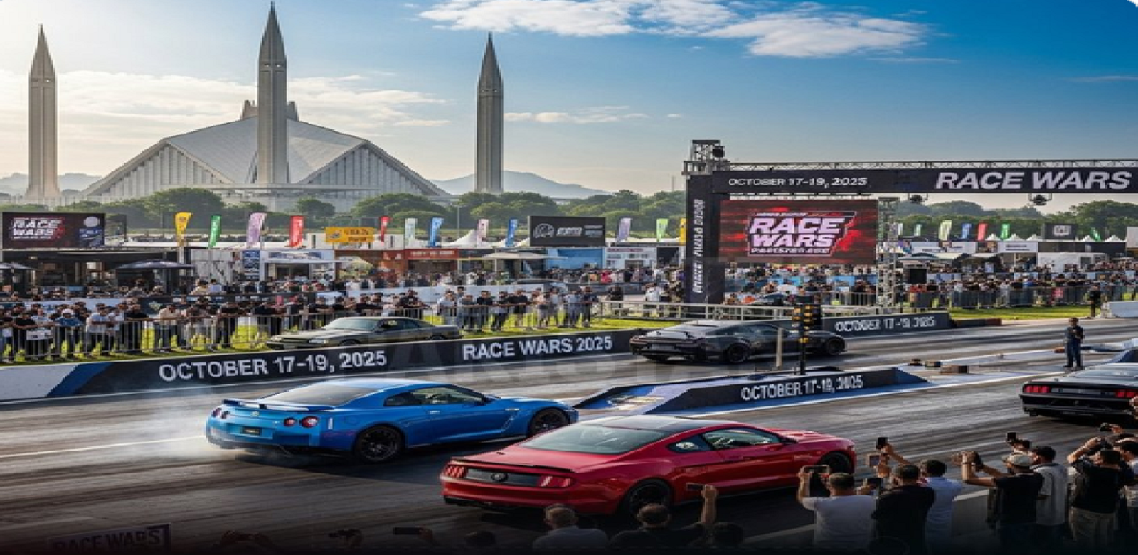 اسلام آباد میں ڈریگ ریسنگ کی واپسی، شکرپڑیاں میں موٹر اسپورٹس فیسٹیول کا انعقاد