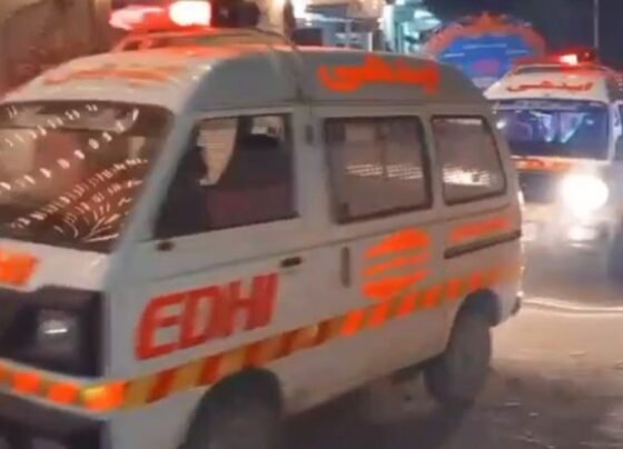 شکارپور میں تیز رفتار گاڑی نے سوئے افراد کو کچل دیا، 5 بچوں سمیت 8 جاں بحق