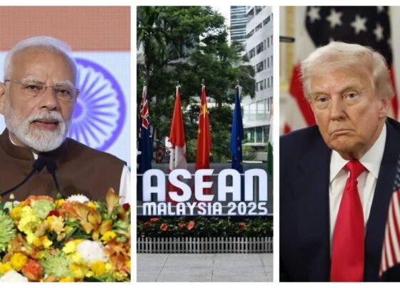 ٹرمپ کیساتھ پاکستان پر گفتگو سے بچنے کیلئے مودی آسیان اجلاس میں نہیں گئے ، بلومبرگ