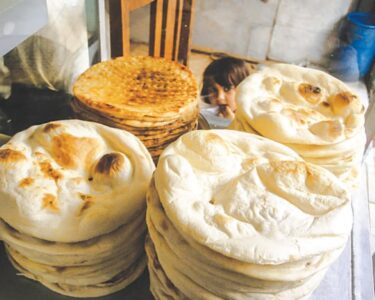 روٹی، نان اور پراٹھے کی قیمتوں میں اضافہ
