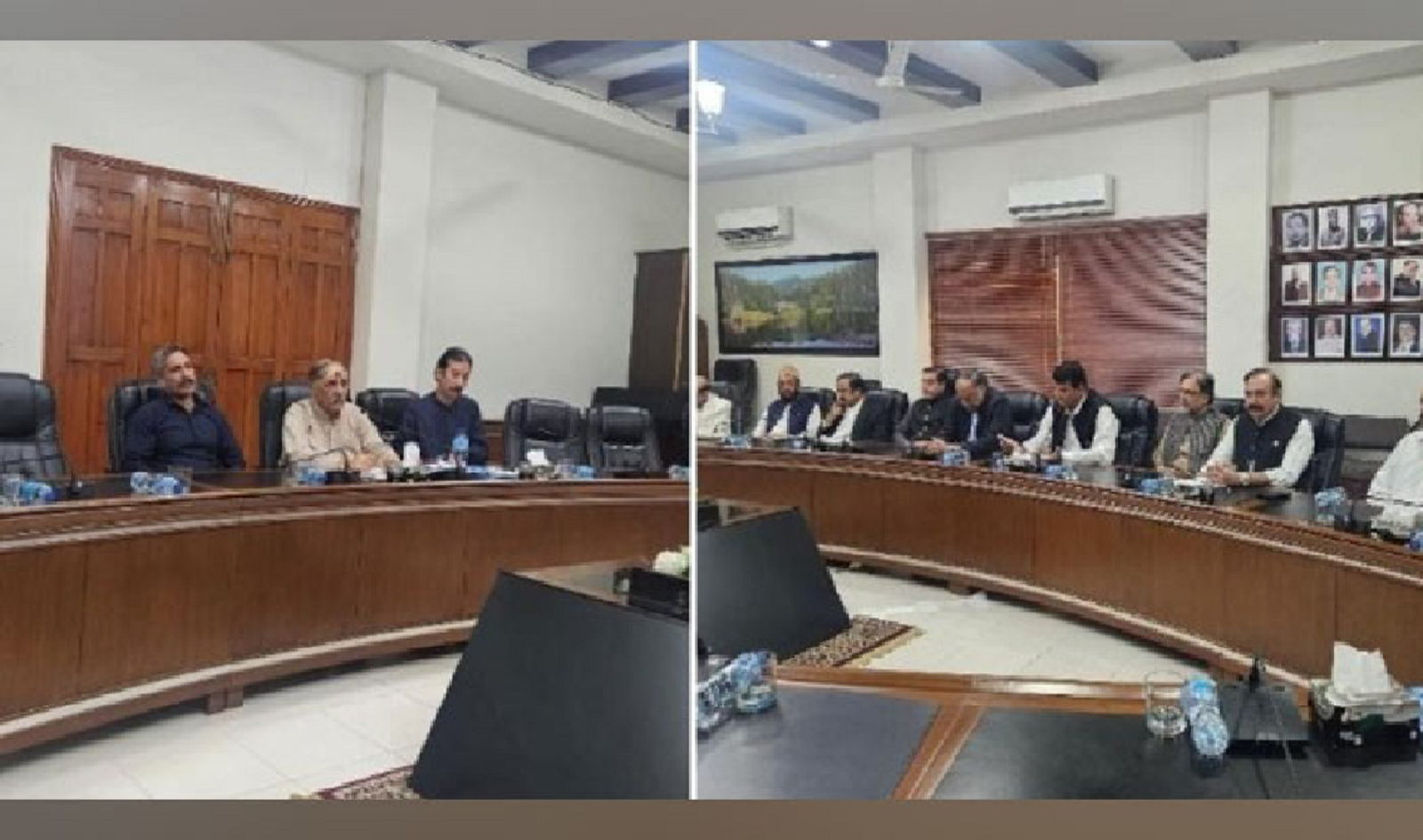 مظفر آباد: حکومتی مذاکراتی ٹیم کے عوامی ایکشن کمیٹی سے مذاکرات، مسائل کے حل کے لیئے تفصیلی گفتگو