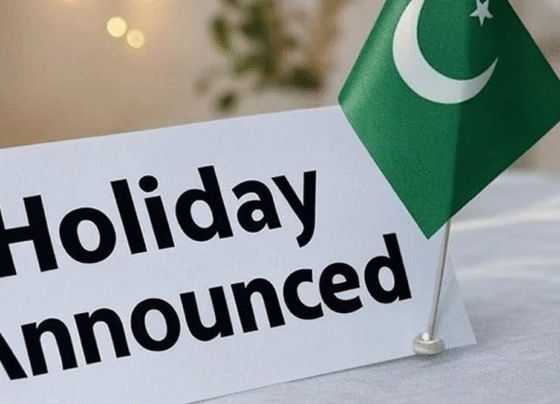 Holiday notification