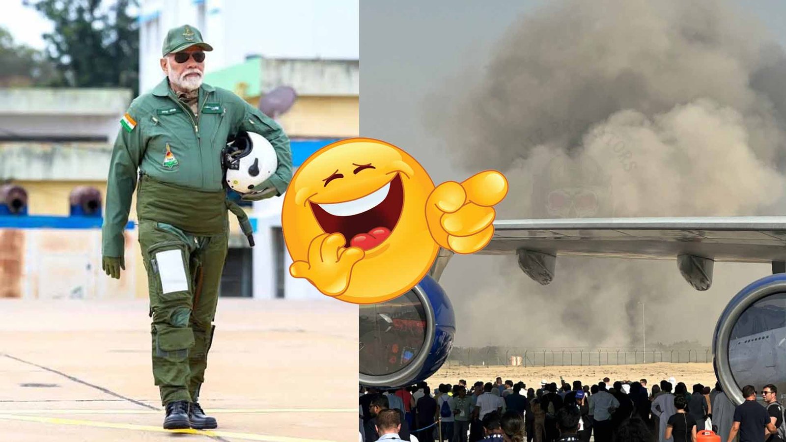 دبئی میں تیجس کے تباہ ہونے کے بعد بھارتی سوشل میڈیا پر مودی سرکار شدید تنقید کی زد میں