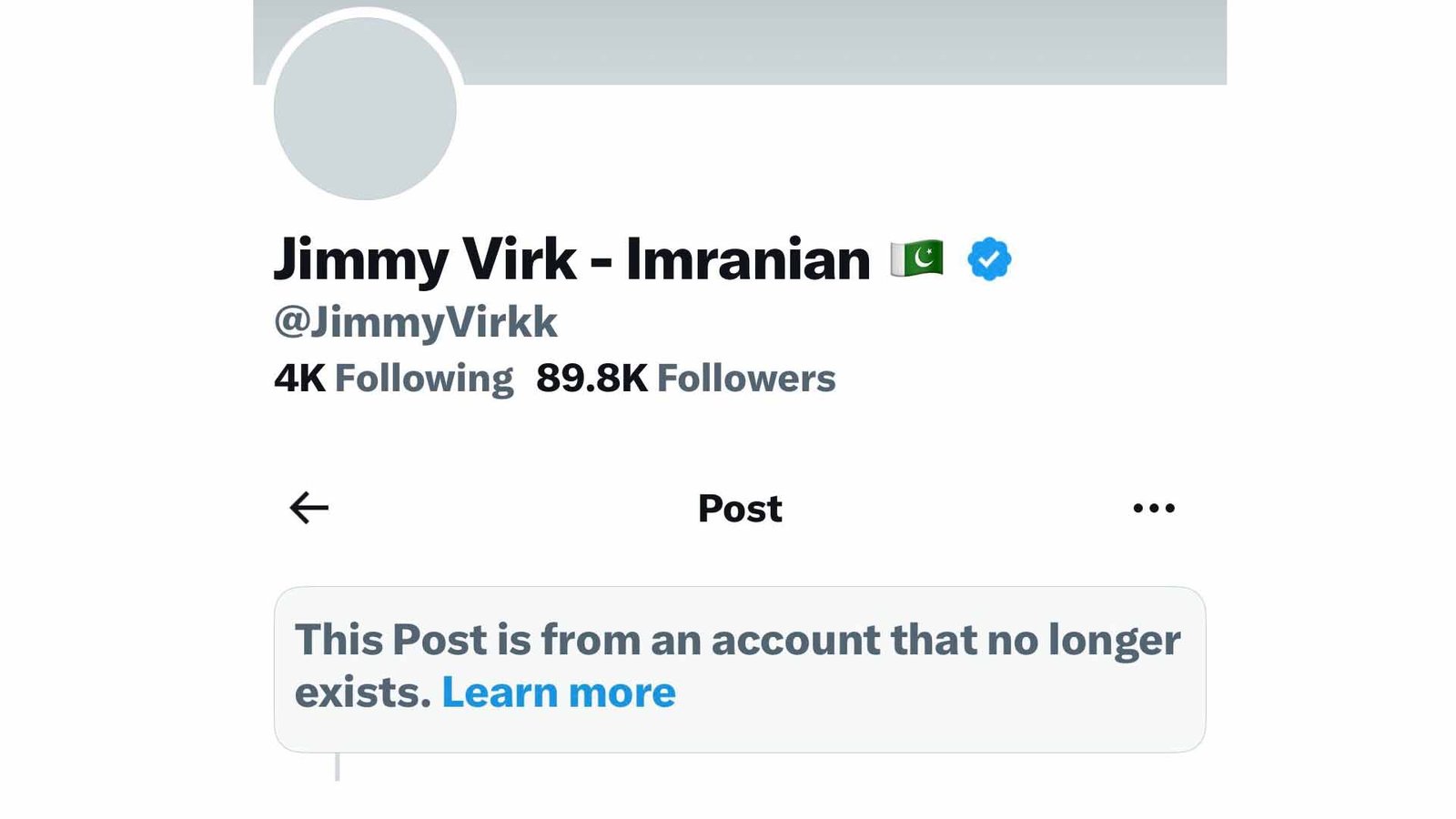 فوج کیخلاف عوام کو اکسا کر ڈالر کمانے والے جمی ورک کا ایکس اکائونٹ ہمیشہ کیلئے بند