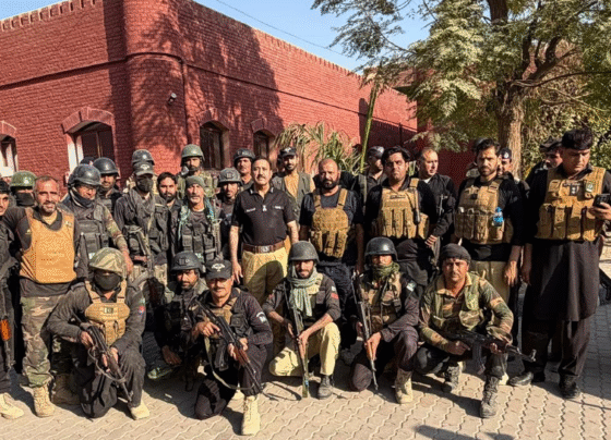 RPO Bannu and police personnel