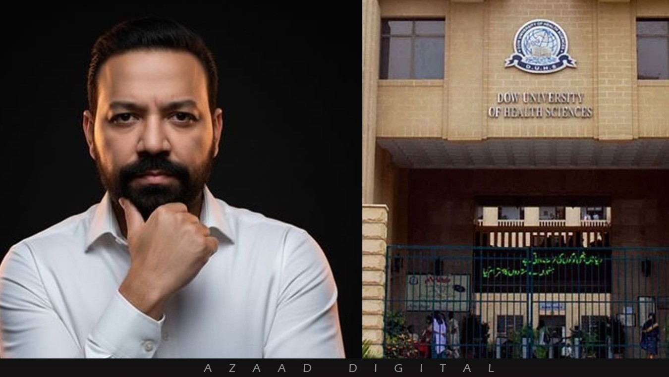 طارق متین کی ٹویٹ گمراہ کن قرار، ڈاؤ یونیورسٹی کا قانونی کارروائی کا اعلامیہ جاری