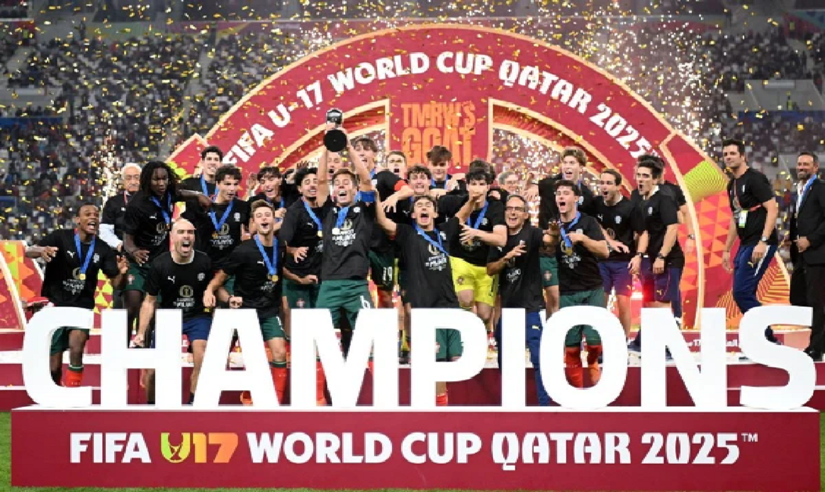 پرتگال نے آسٹریا کو شکست دے کر فیفا انڈر 17 ورلڈ کپ اپنے نام کر لیا