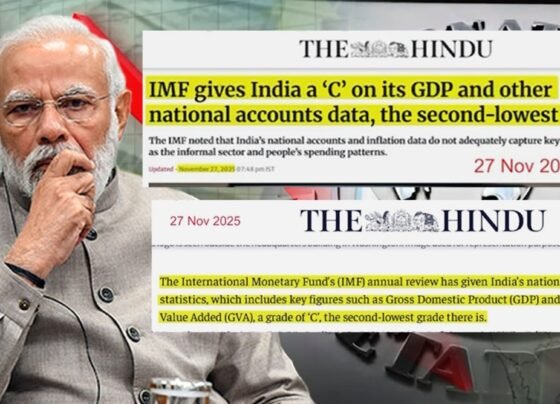 آئی ایم ایف کی جاری کردہ رپورٹ میں نااہل مودی کا معاشی فریب بے نقاب