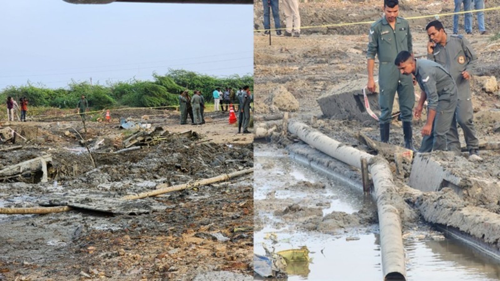 بھارتی ایئر فورس کا ایک اور تربیتی طیارہ چنئی کے قریب گر کر تباہ