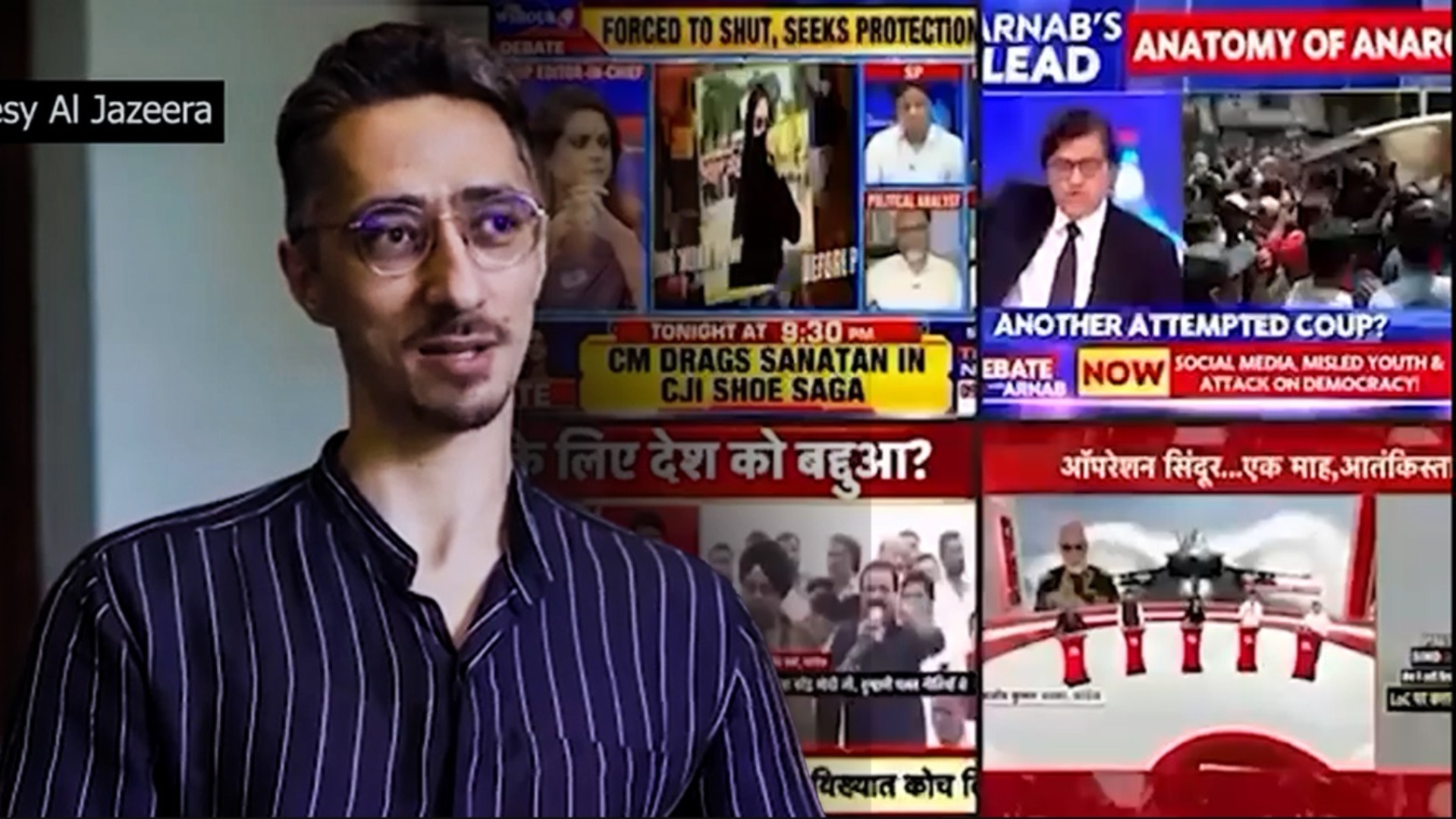 نفرت انگیز بیانیہ کے فروغ میں کاربند گودی میڈیا عالمی سطح پر بے نقاب