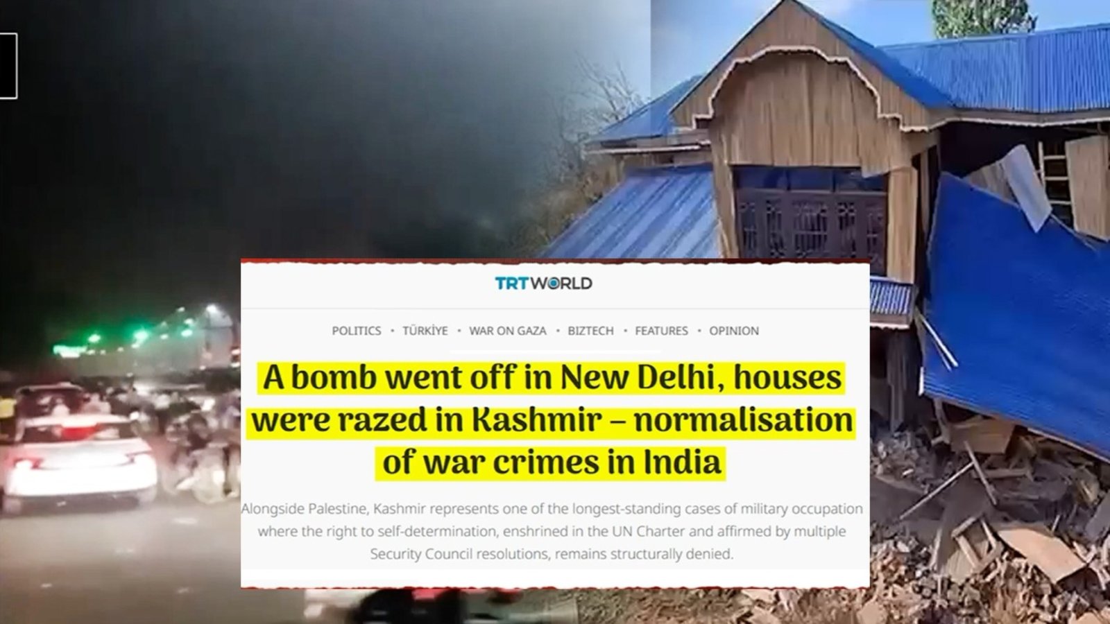 بین الاقوامی نشریاتی ادارے  نے مودی کے بھارتی جنگی جرائم کو عالمی سطح پر بے نقاب کر دیا