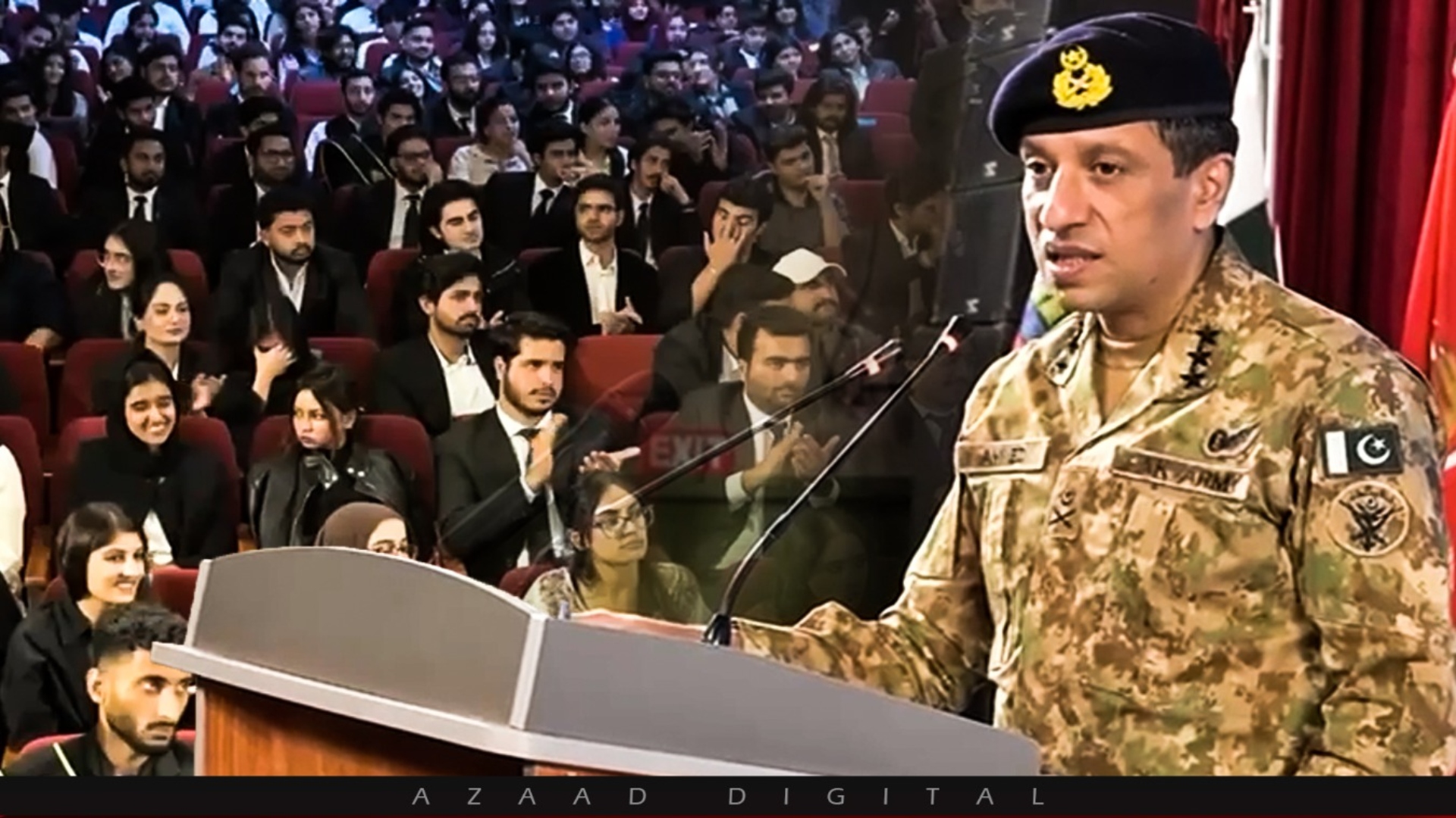 ترجمان پاک فوج کی طلبا کیساتھ خصوصی نشست، ملکی دفاع کی اہمیت پر گفتگو