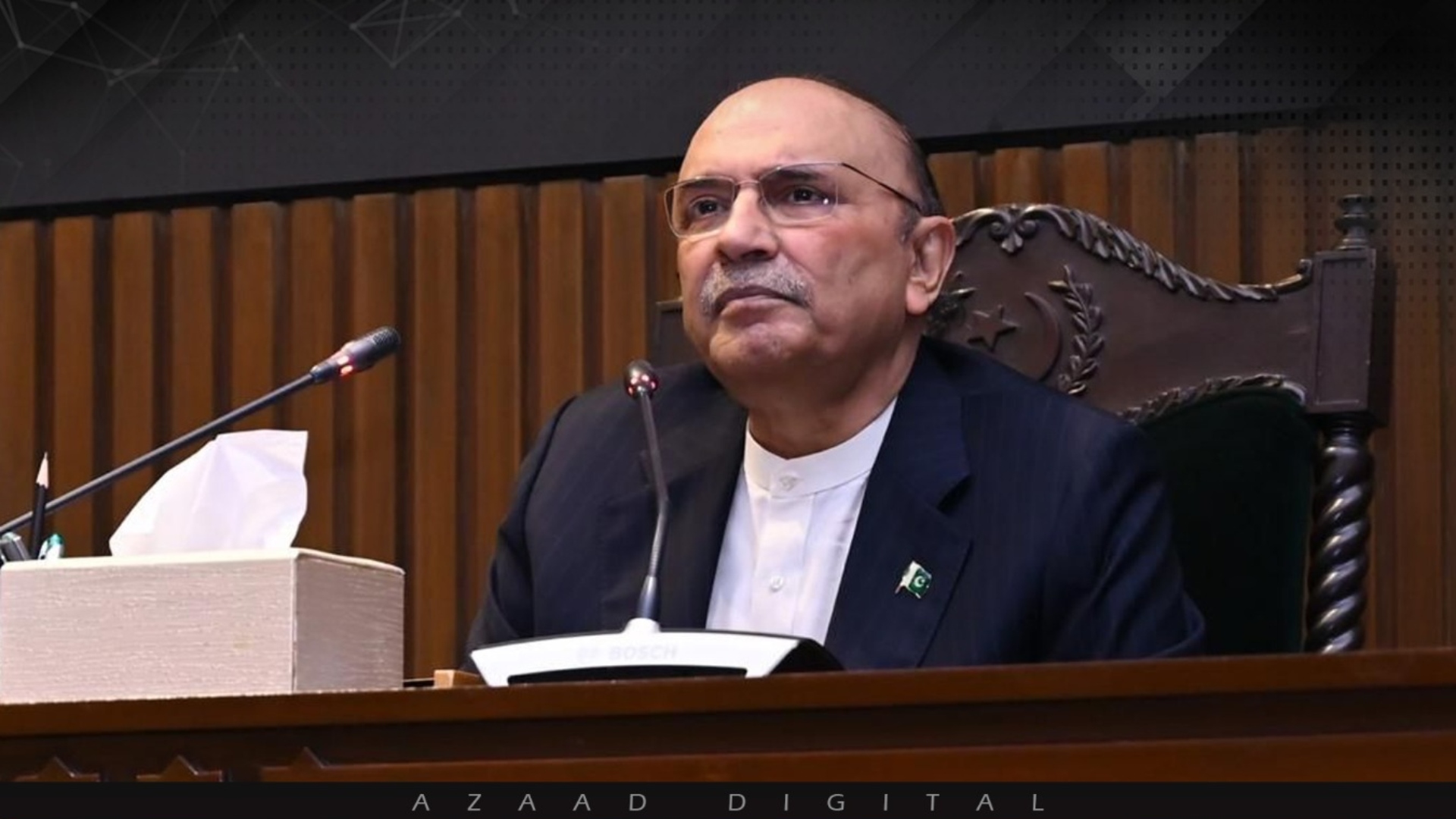 سیکیورٹی چیلنجز سے نمٹنے کیلئے باخبر قیادت، قومی یکجہتی اور مربوط پالیسی سازی ضروری ہے، صدر مملکت