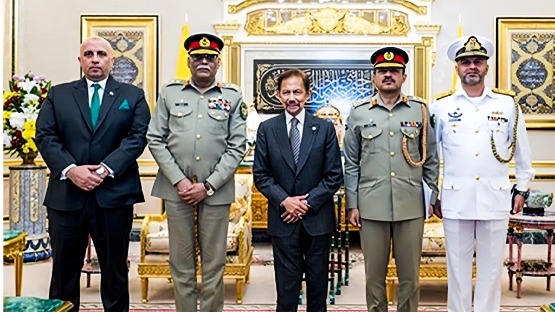 چیئرمین جوائنٹ چیفس آف سٹاف کمیٹی کا دورہ برونائی ، دفاعی تعاون مضبوط بنانے پر اتفاق