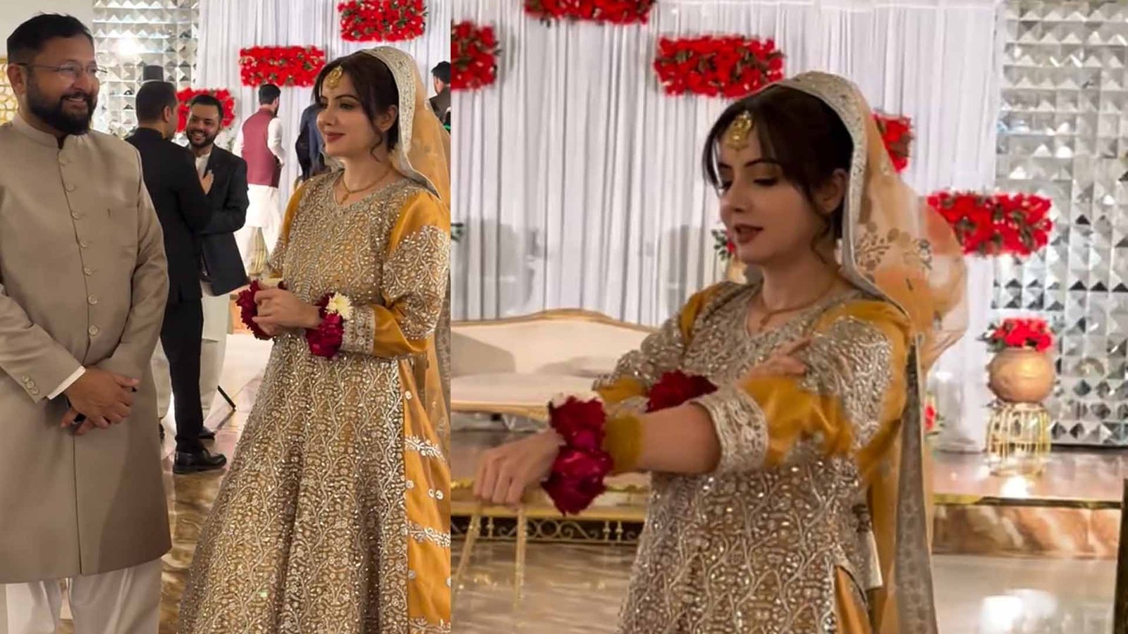 رابی پیرزادہ نکاح کے بندھن میں بندھ گئیں، خوبصورت تصاویر سوشل میڈیا پر وائرل