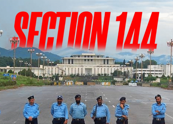 Section 144 in force in Islamabad