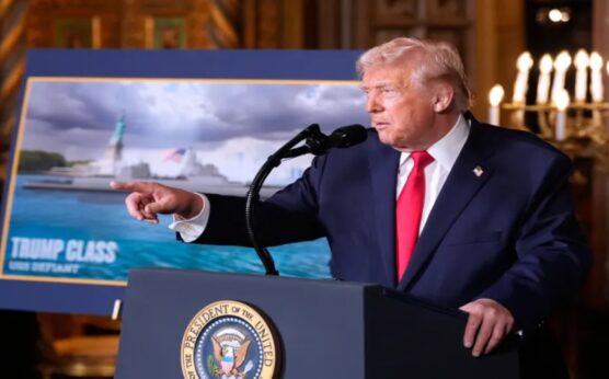 امریکا کا سو گنا زیادہ طاقتور ٹرمپ کلاس بحری جہاز بنانے کا اعلان