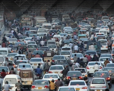 Traffic jam