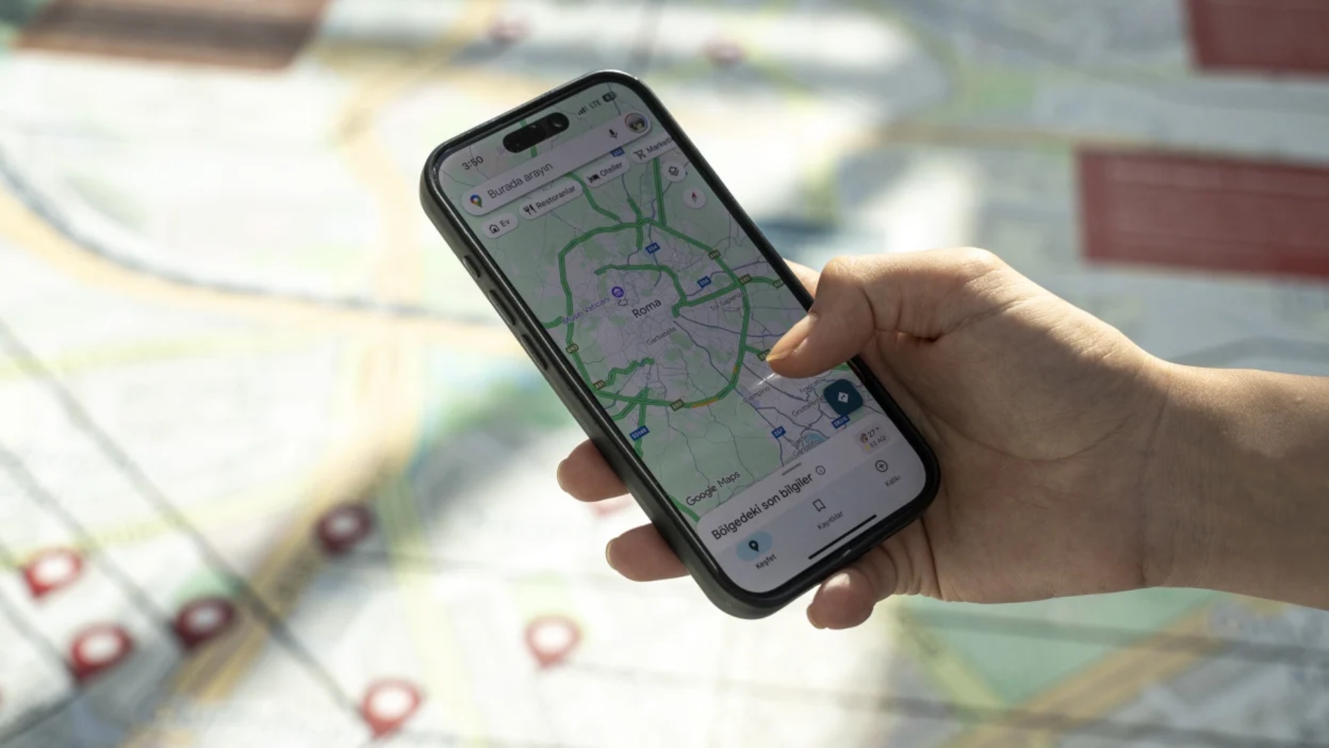 گوگل میپس کا نیا فیچر ، سفر کی معلومات مزید آسان