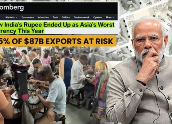 نااہل مودی کی ناقص معاشی پالیساں ، بھارتی روپیہ ایشیا کی کمزور ترین کرنسی قرار