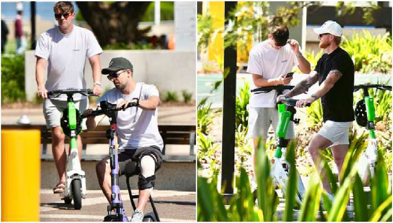 بغیر ہیلمٹ اسکوٹر چلانے کا معاملہ: آسٹریلیا میں موجود انگلش کرکٹ ٹیم کے کھلاڑی مشکل میں پھنس گئے