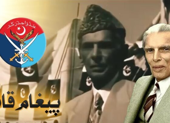بانی پاکستان کو خراج عقیدت، آئی ایس پی آر کا نیا ملی نغمہ ’پیغام قائد‘ جاری