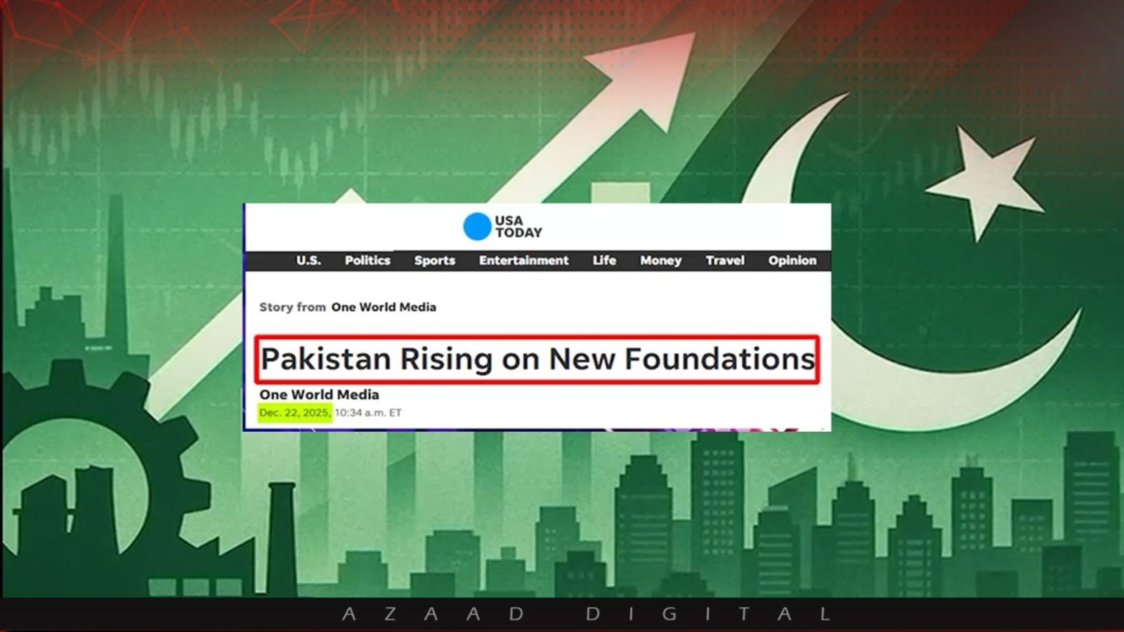 اصلاحاتی پالیسیوں کے ثمرات، پاکستان کے معاشی استحکام کا عالمی سطح پر اعتراف