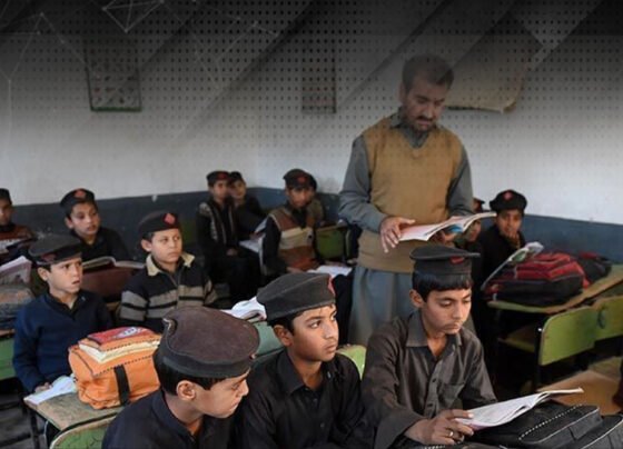 مرد اساتذہ پابندی