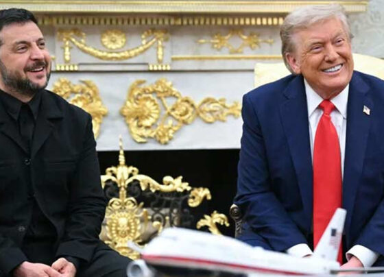 ٹرمپ زیلنسکی ملاقات