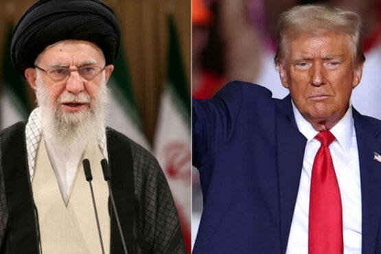 Iranian Supreme Leader and Trump