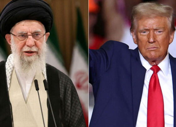 Iranian Supreme Leader and Trump