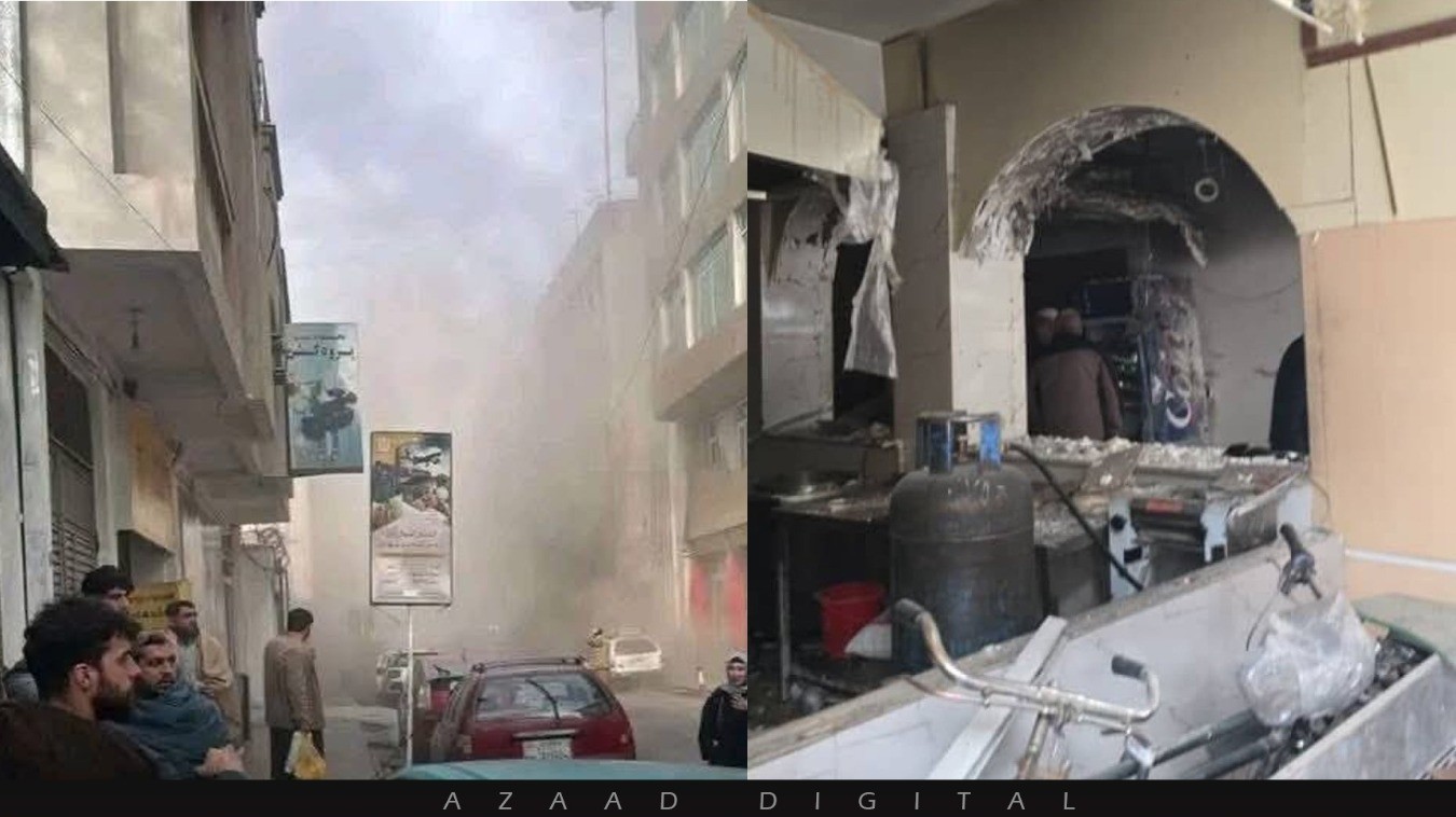 کابل میں چینی ریسٹورنٹ میں زور دار دھماکا، ہلاکتوں کی خدشہ