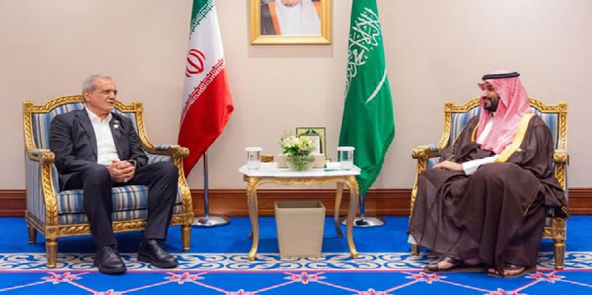 اپنی زمین اور فضاکو ایران کیخلاف استعمال نہیں ہونے دیں گے، سعودی ولی عہد کی ایرانی صدر کو یقین دہانی