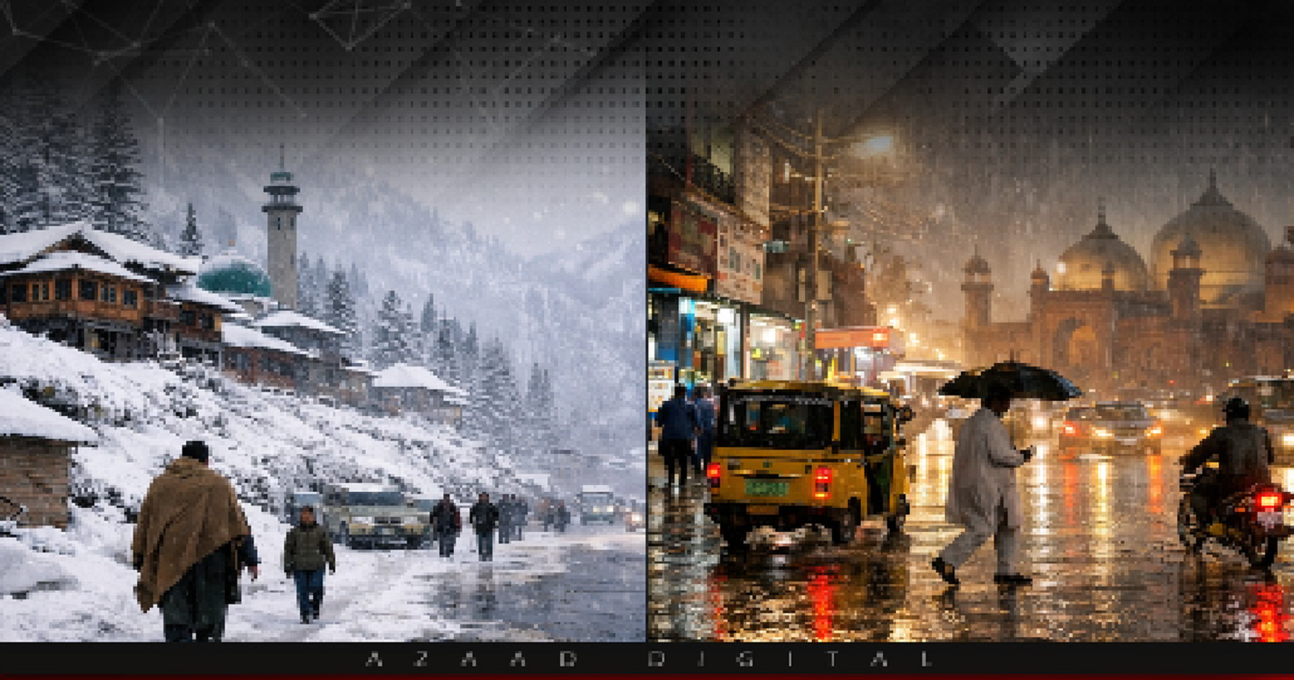 محکمہ موسمیات نے بارش اور برف باری کے نئے سلسلے کی پیشگوئی کردی