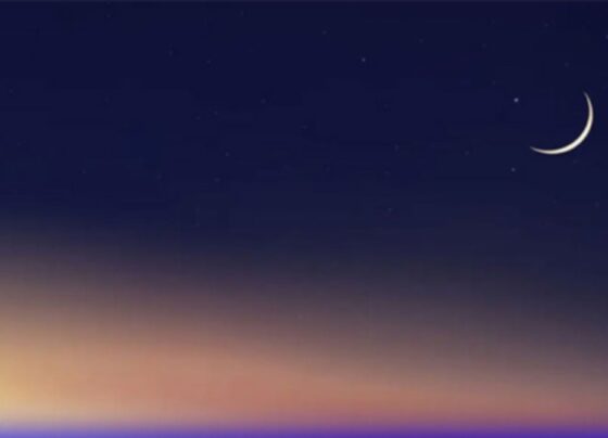 محکمہ موسمیات نے شعبان المعظم کے چاند کی پیشگوئی کر دی