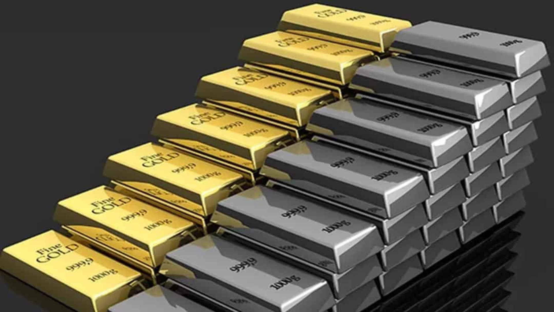 دو روز کی تیزی کے بعد سونے کی قیمت میں کمی ، چاندی مستحکم
