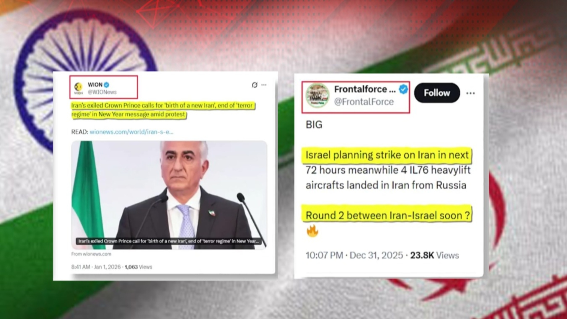 ایران میں مبینہ بھارتی مداخلت، منظم انفارمیشن وارفیئر کے شواہد سامنے آ گئے