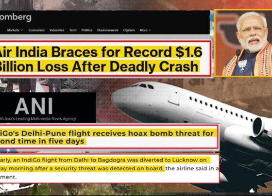 نااہل مودی سرکار کی عوام میں خوف پھیلا کر بحران چھپانے کی سازش عالمی جرائد نے بے نقاب کردی