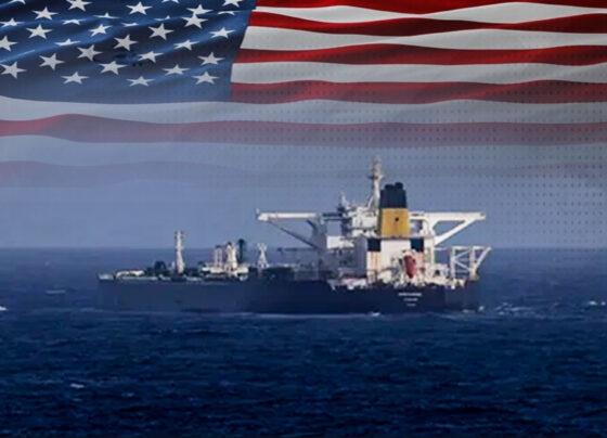 امریکہ تیل بردار جہاز