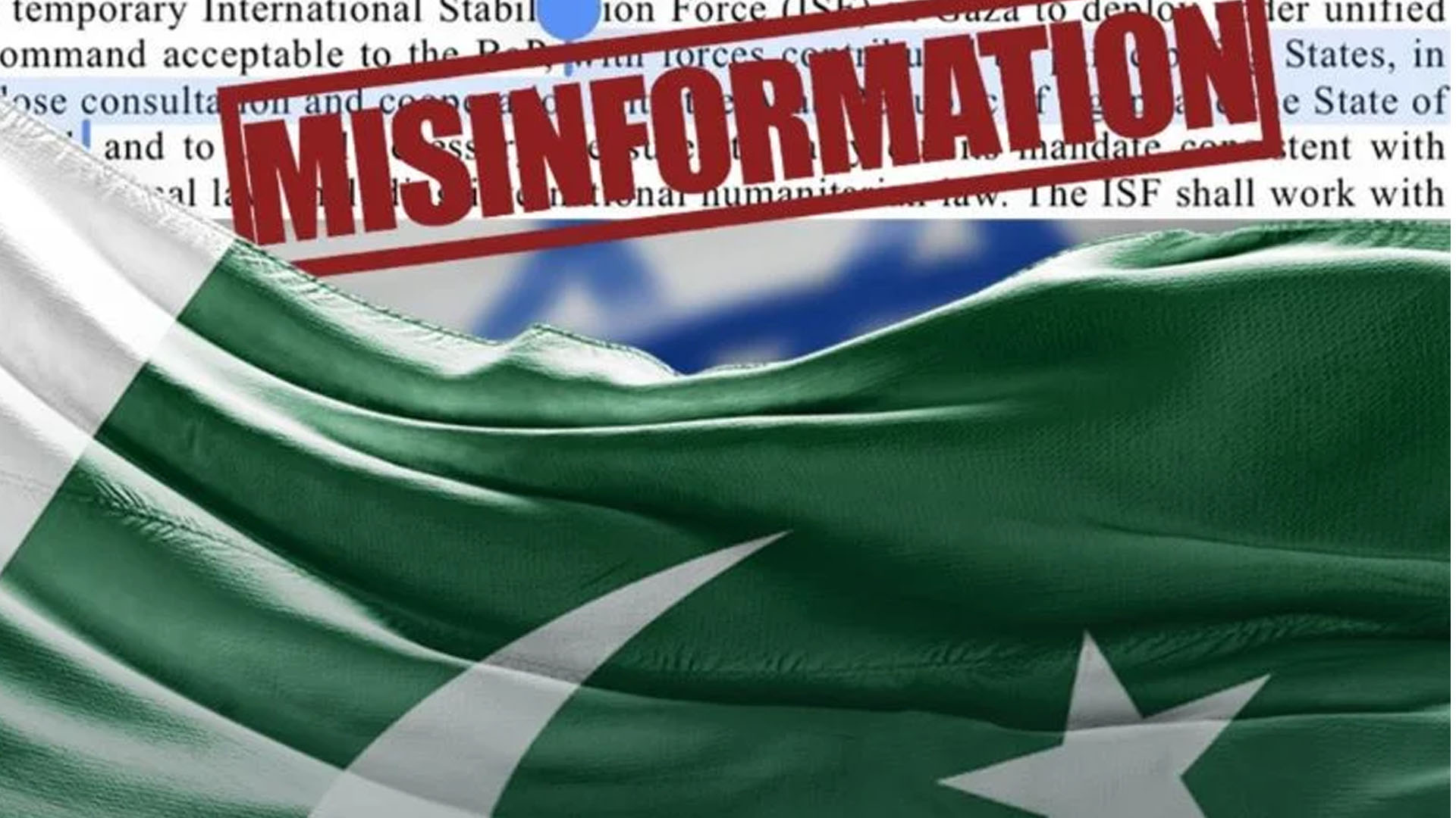 پاکستان کی آئی ایس ایف میں شمولیت سے متعلق سوشل میڈیا پر پھیلایا گیا جھوٹا پروپیگنڈا بے نقاب